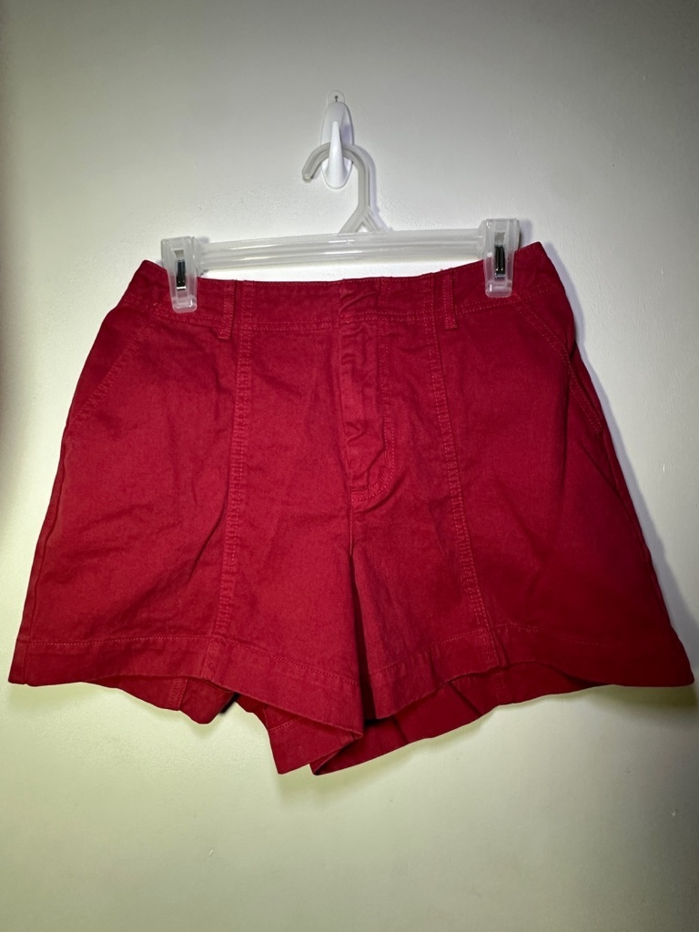 Universal Thread Red High-Rise Shorts Size 6 Boho Casual